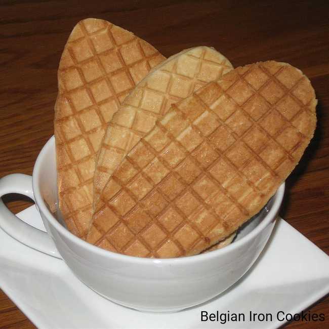 Belgian Iron Cookies