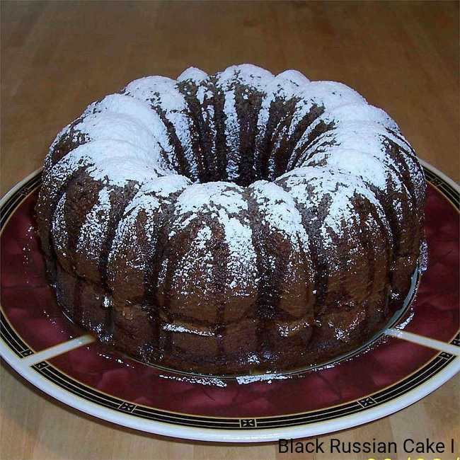 Black Russian Cake I