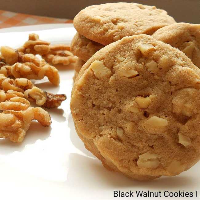 Black Walnut Cookies I