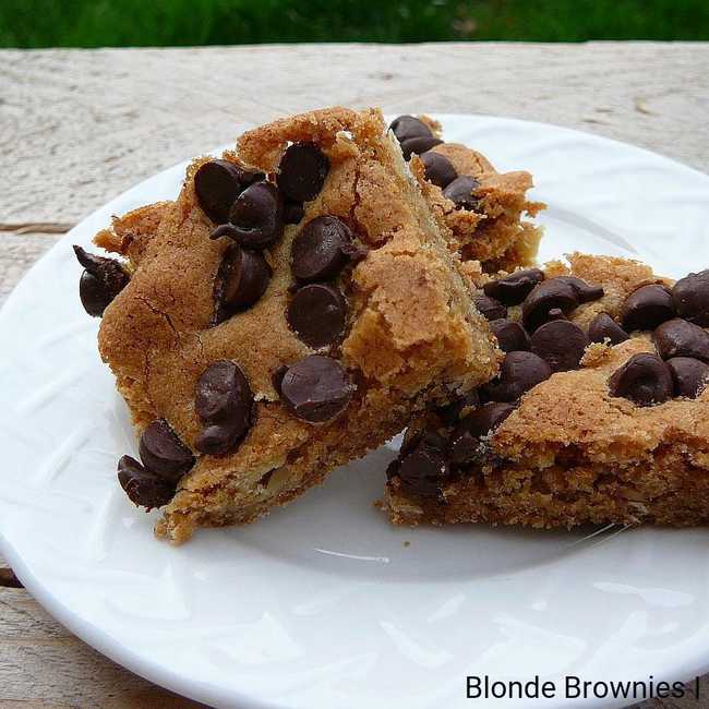 Blonde Brownies I