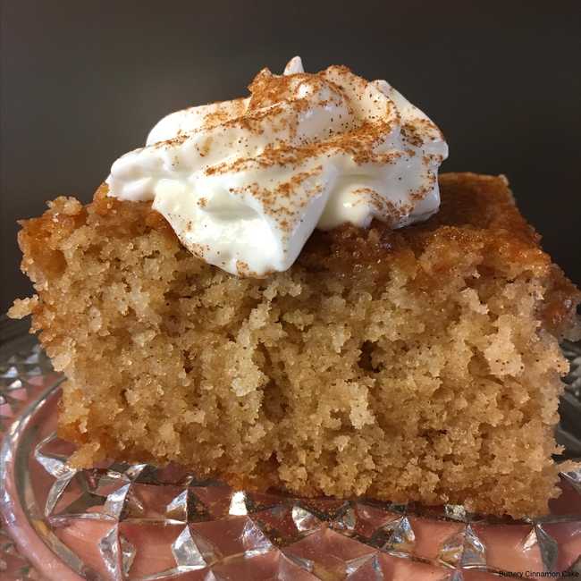 Buttery Cinnamon Cake