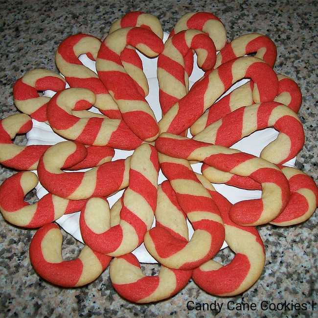 Candy Cane Cookies I