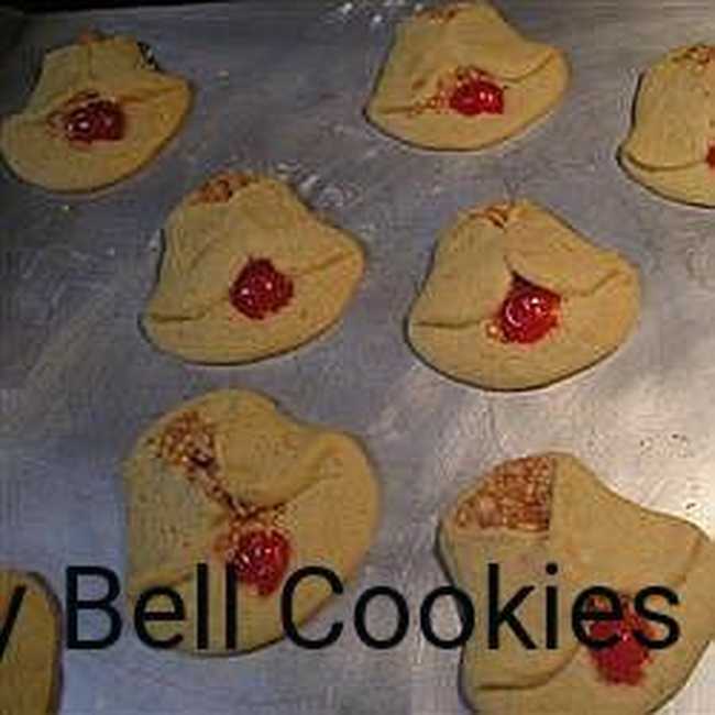 Cherry Bell Cookies