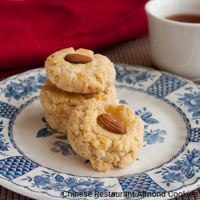 Chinese Restaurant Almond Cookies