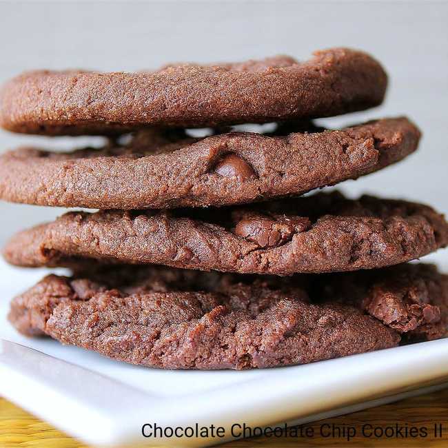 Chocolate Chocolate Chip Cookies II