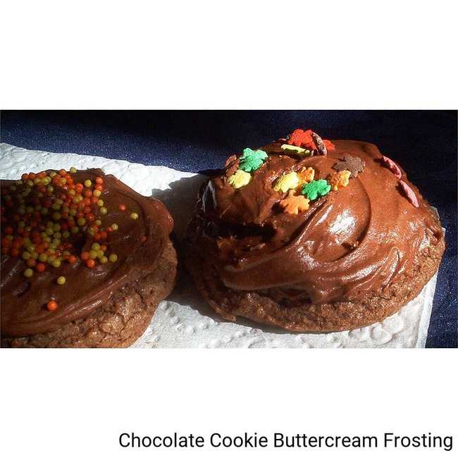 Chocolate Cookie Buttercream Frosting