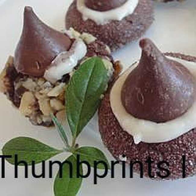 Chocolate Thumbprints I