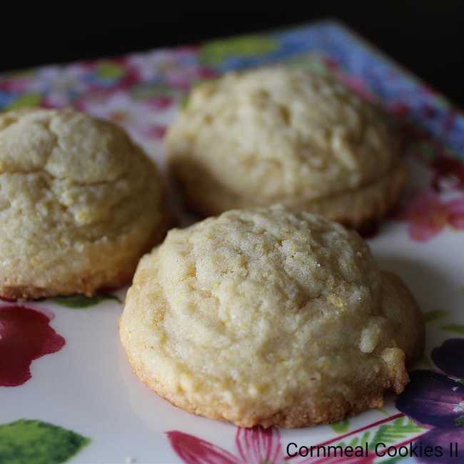 Cornmeal Cookies II