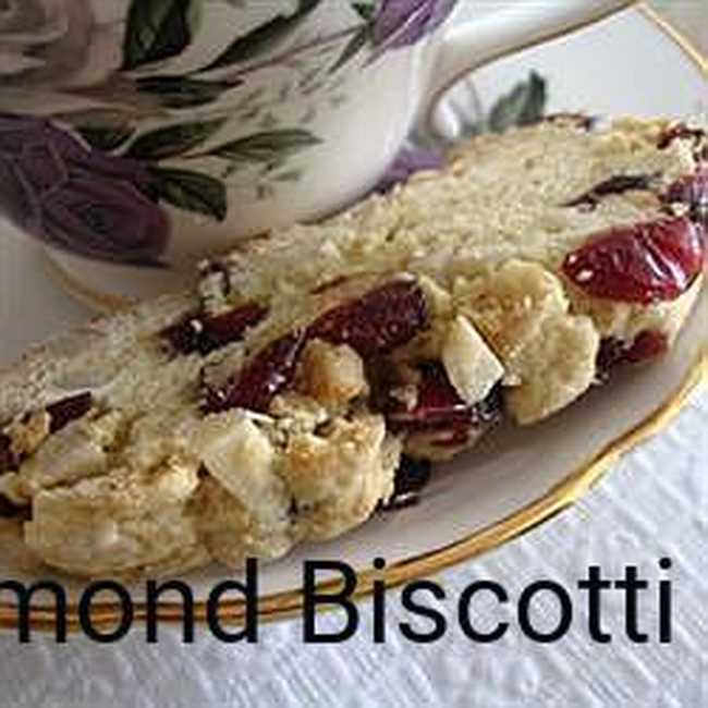 Cranberry Almond Biscotti
