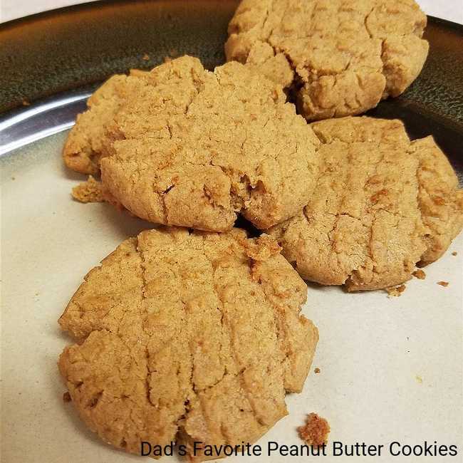 Dad's Favorite Peanut Butter Cookies