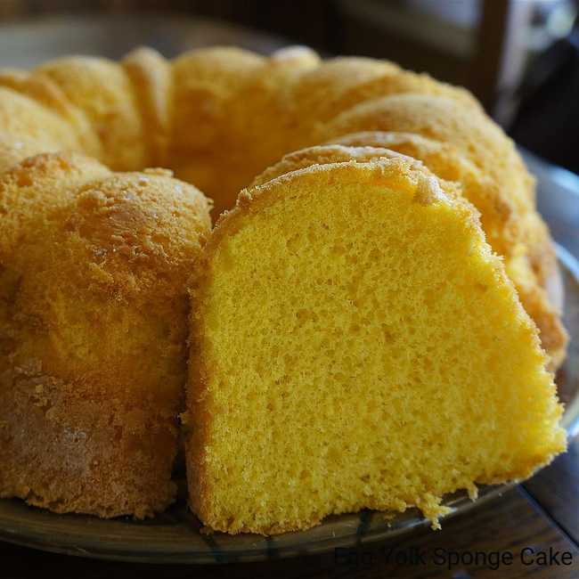 Egg-Yolk Sponge Cake