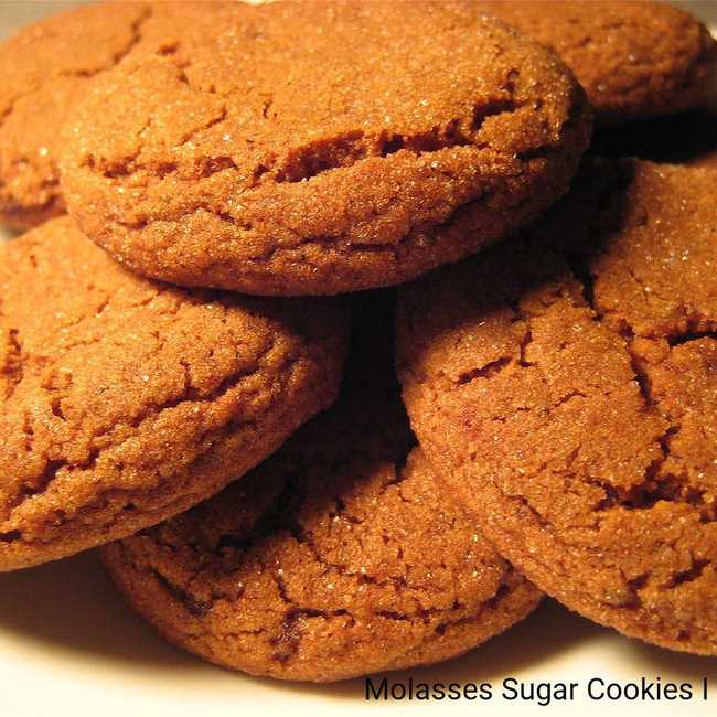 Molasses Sugar Cookies I
