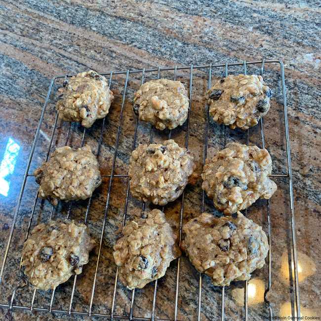 Mom's Raisin Oatmeal Cookies