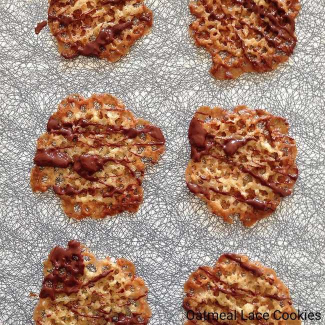 Oatmeal Lace Cookies