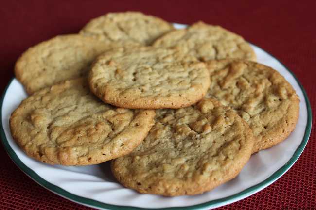 Oatmeal Peanut Butter Cookies