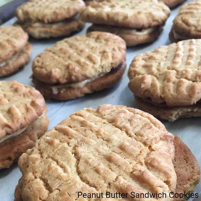 Peanut Butter Sandwich Cookies