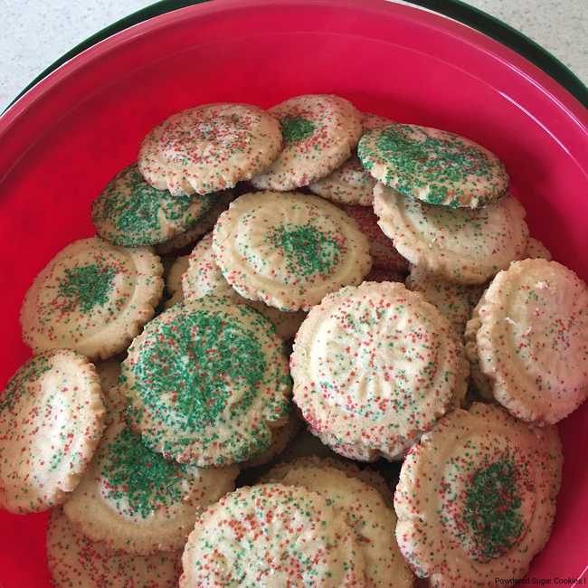 Powdered Sugar Cookies I