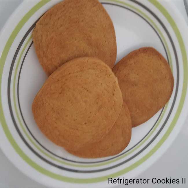 Refrigerator Cookies II