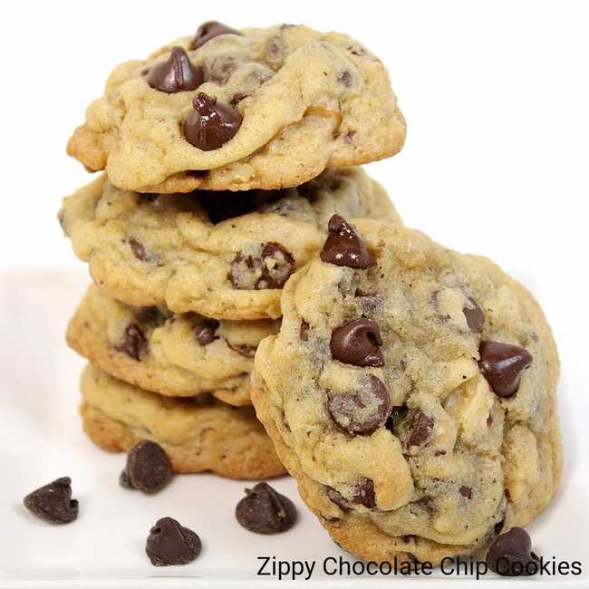Zippy Chocolate Chip Cookies