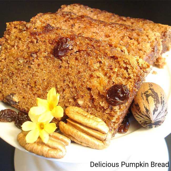 Delicious Pumpkin Bread