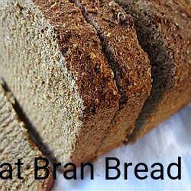 Molasses-Oat Bran Bread