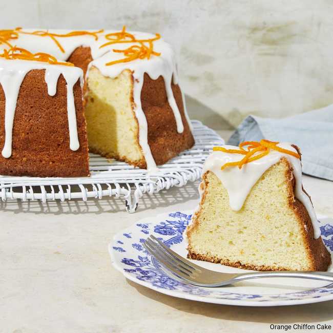 Orange Chiffon Cake