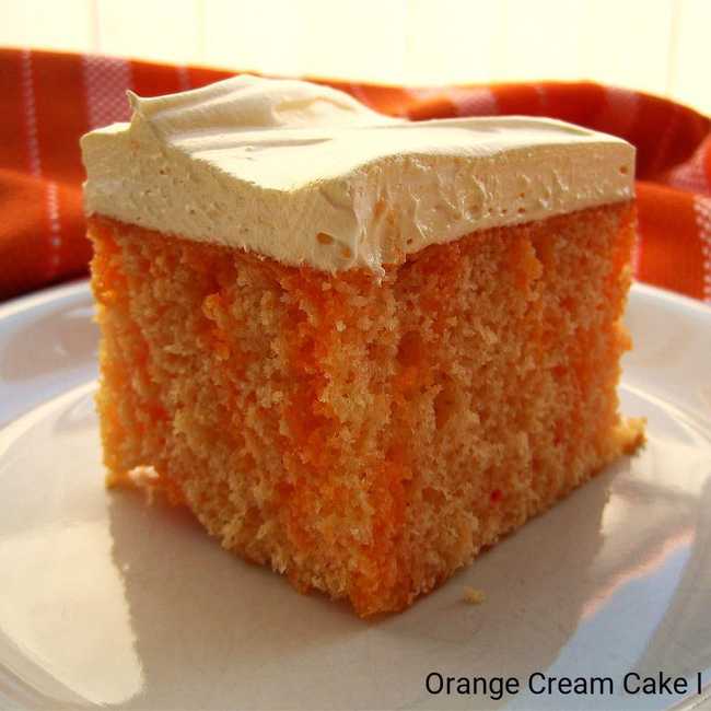 Orange Cream Cake I
