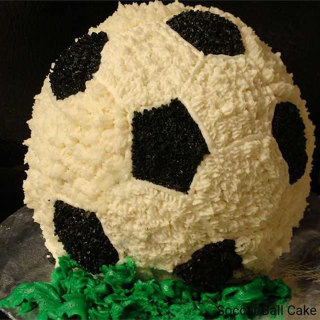 Soccer Ball Cake