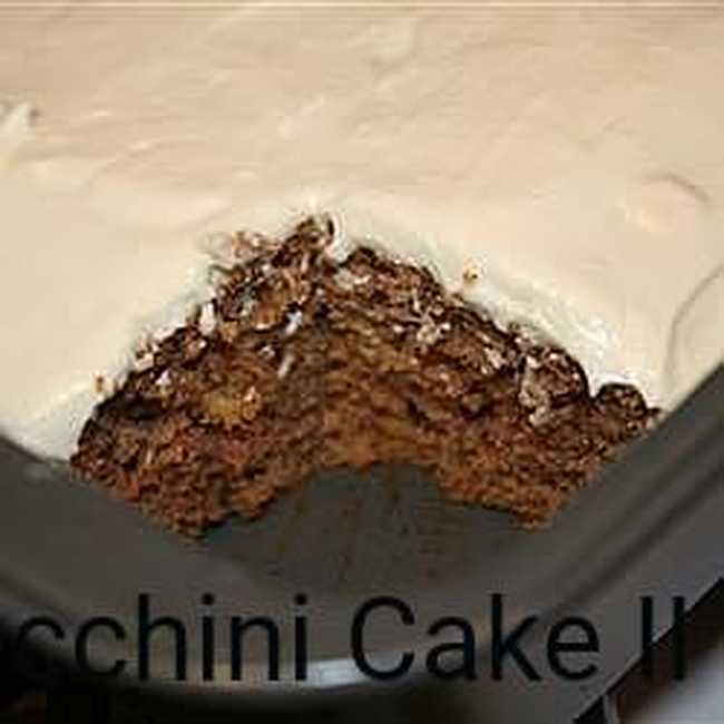 Zucchini Cake II