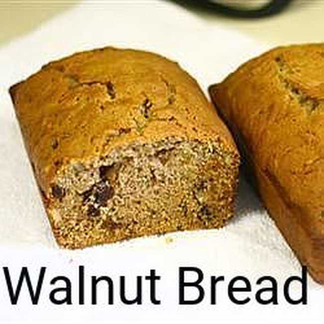 Zucchini Walnut Bread