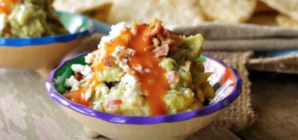 Bacon and Blue Cheese Guacamole