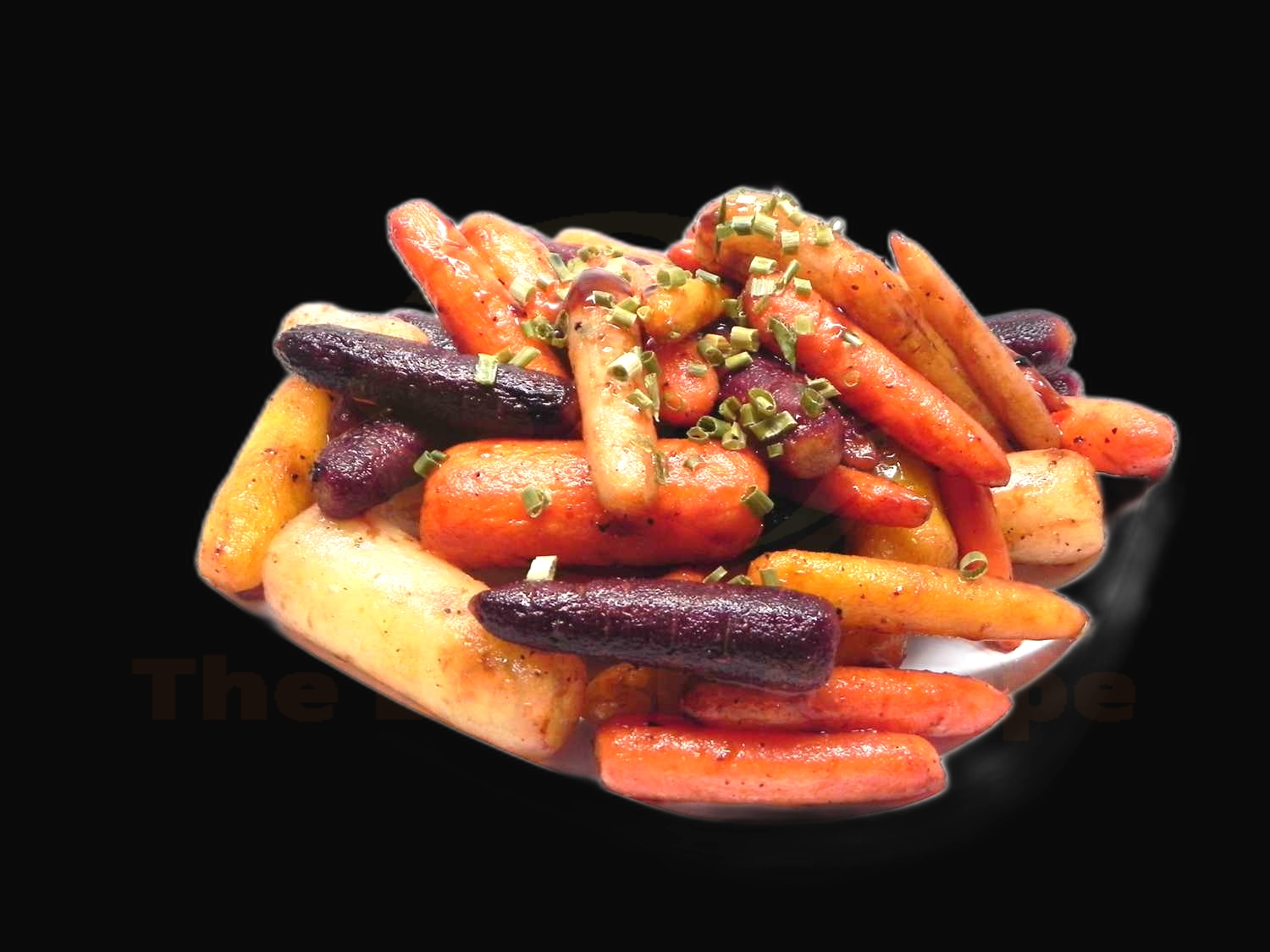 Air-Fried Carrots with Balsamic Glaze