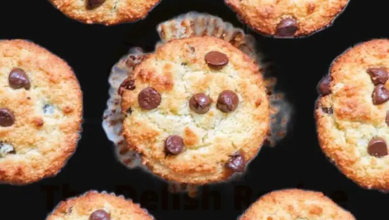Decadent Almond Flour Chocolate Chip Muffins – A Sweet Treat!