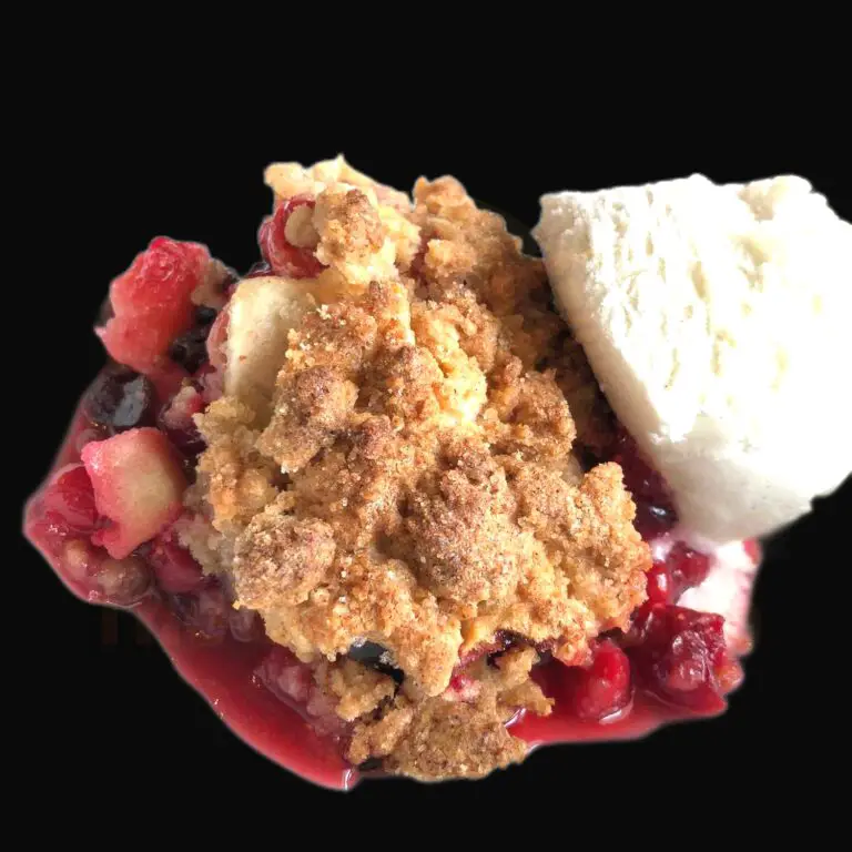 Delicious Apple-Cranberry Crumble Recipe