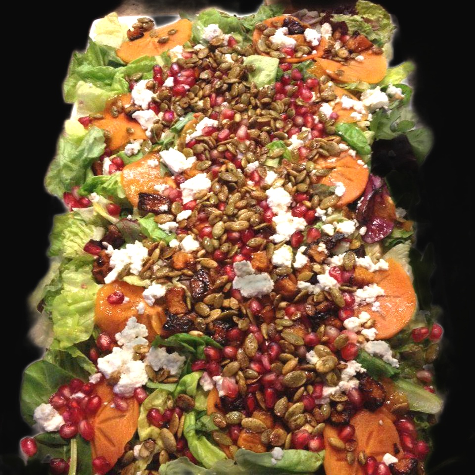 Autumn Salad with Butternut Squash