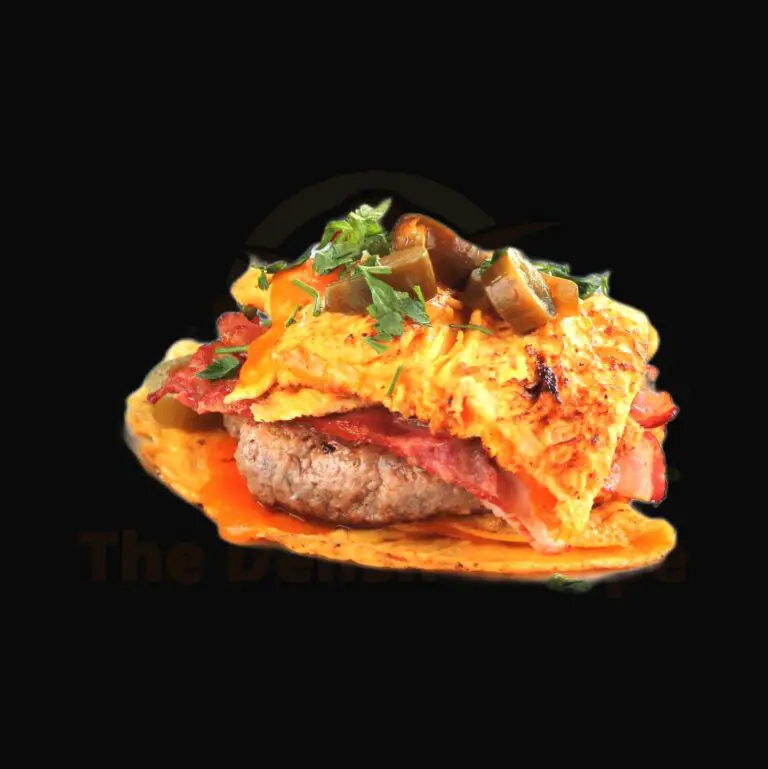 Quick And Easy Bacon Cheeseburger Omelet Recipe