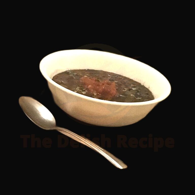 Hearty And Healthy Black Bean Soup