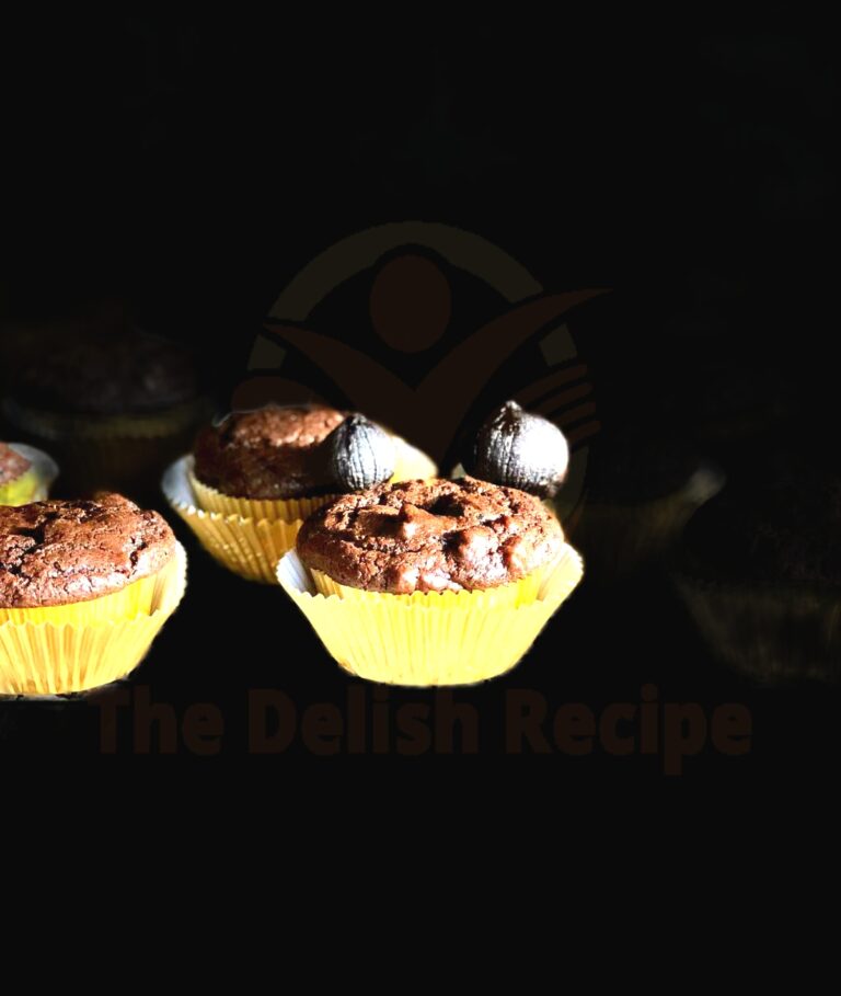 Decadent, Delicious Black Garlic Chocolate Muffins