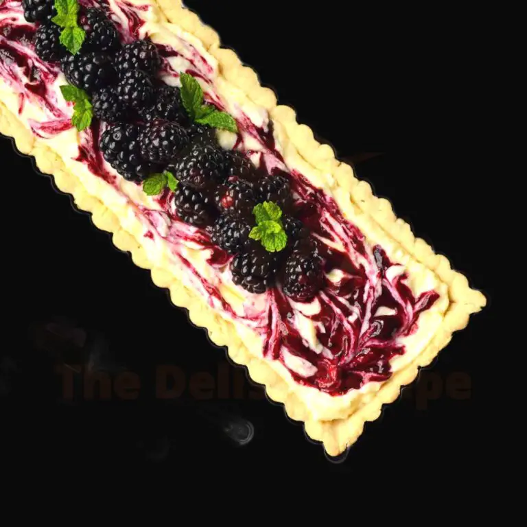 Blackberry Mascarpone Tart Recipe: A Deliciously Sweet And Creamy Treat.