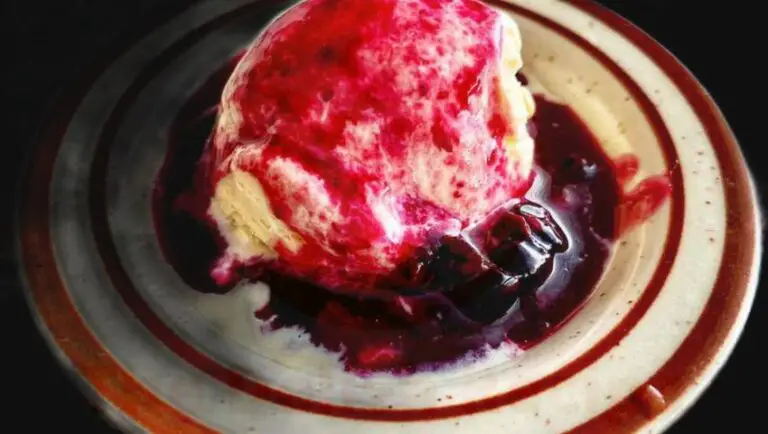 Deliciously Sweet Blueberry Coulis