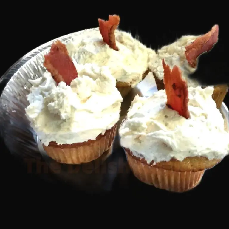 Maple Syrup And Bacon-Infused Buttermilk Cupcakes