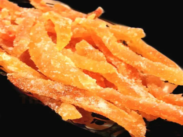 Sweet & Tangy Candied Grapefruit Peel