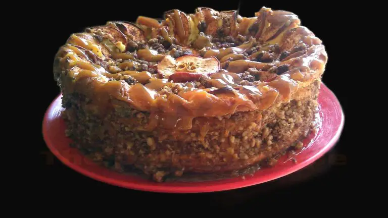 Caramel Apple Walnut Cheesecake Recipe – A Delicious Fall Dessert