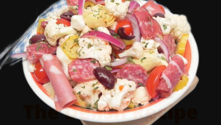 Cauliflower Antipasto Salad