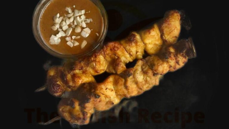 Tantalizing Thai Chicken Satay With A Delicious Dipping Sauce
