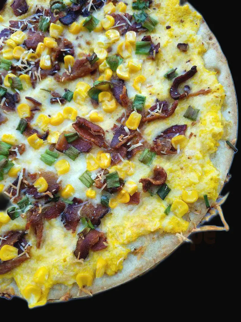 Corn and Bacon Pizza