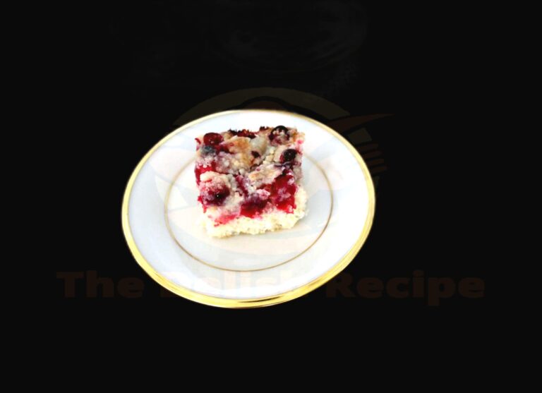 Sweet And Tart Cranberry Kuchen – Perfect For Holiday Celebrations!