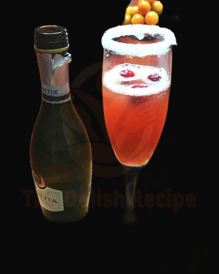Deliciously Refreshing Cranberry-Pomegranate Mimosa Drink Recipe