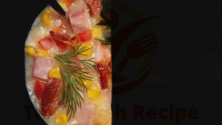 Hearty And Delicious Creamy Bacon, Ham, And Corn Soup