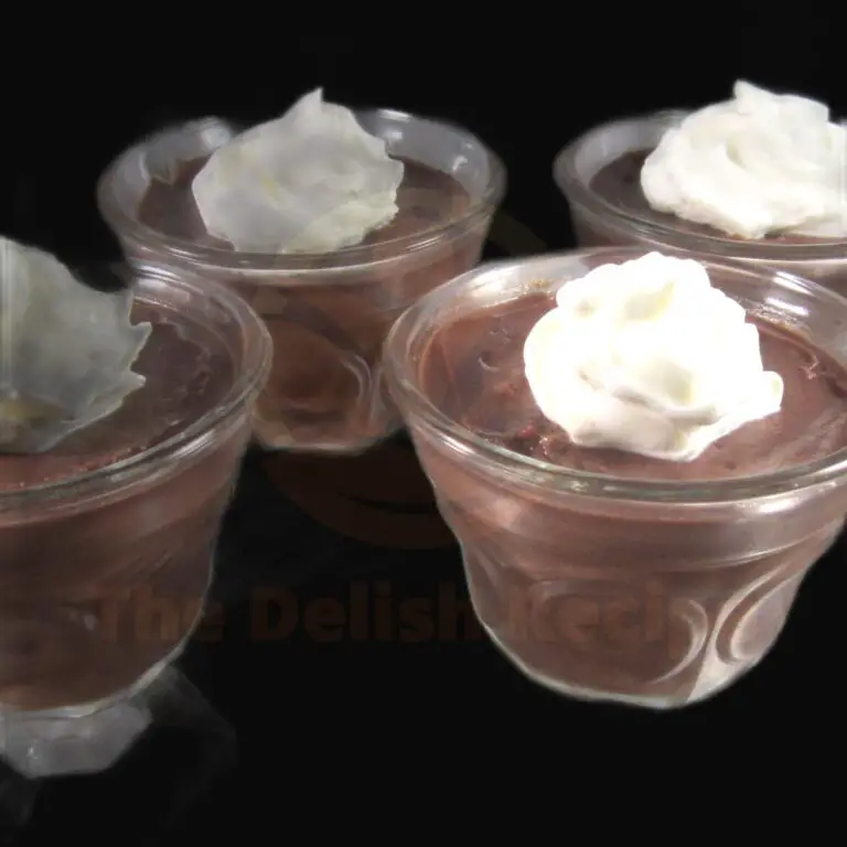 Delicious Dark Chocolate Pudding Recipe